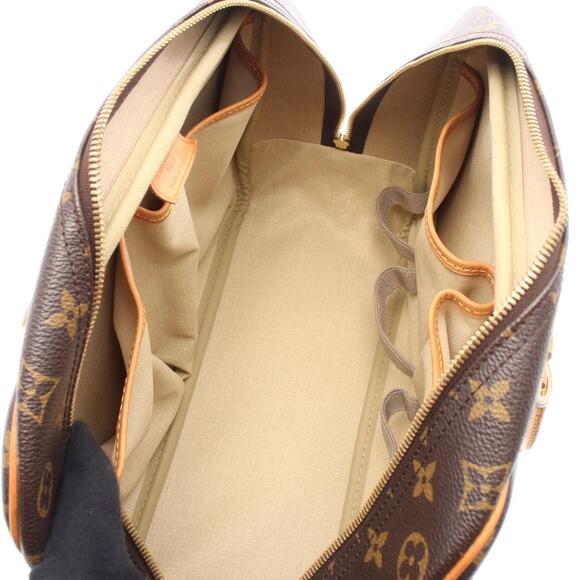 Louis Vuitton Deauville Bowling Vanity Handbag Leather Brown - Picture 3 of 13